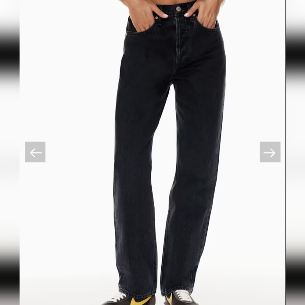 Aritzia Denim Forum High Rise Loose Leg Joni Jeans - Picture 2 of 9